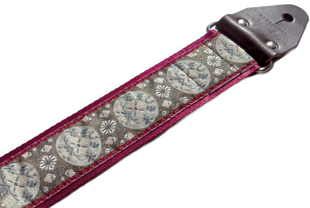 &quot;Oriental&quot; Blue/Vino Overdrive Strap