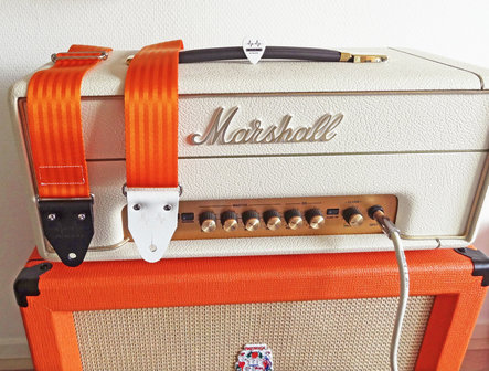 &quot;Pumpkin&quot; Orange Seatbelt Overdrive Strap