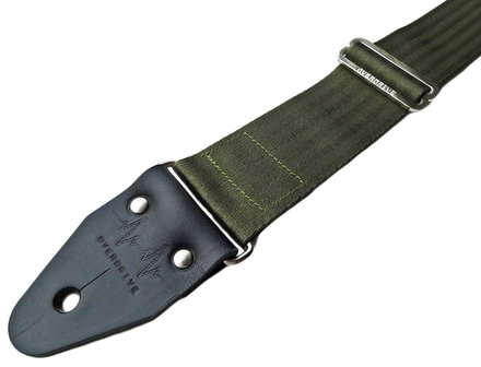 &quot;Forest&quot; Green Seatbelt Overdrive Strap