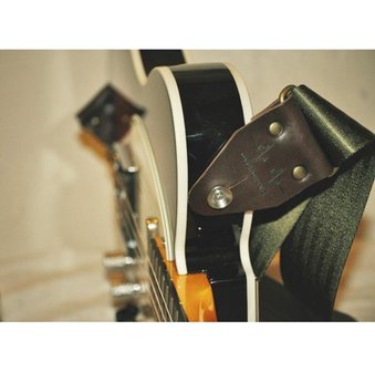 &quot;Forest&quot; Green Seatbelt Overdrive Strap