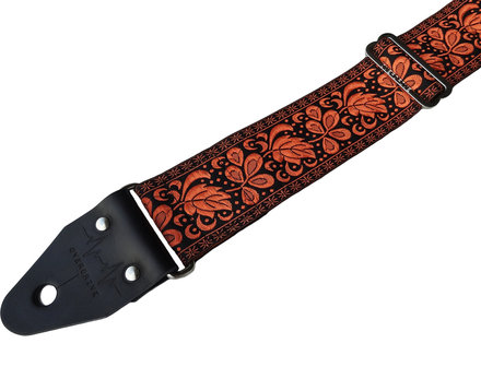 &quot;Boho&quot; Orange/Black Overdrive Strap