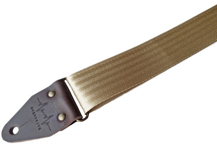 &quot;Goldy&quot; Beige Seatbelt Overdrive Strap *Sold Out*