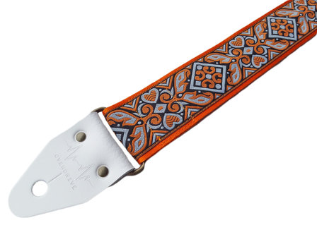 &quot;Mojo Vibe&quot; Orange Overdrive Strap