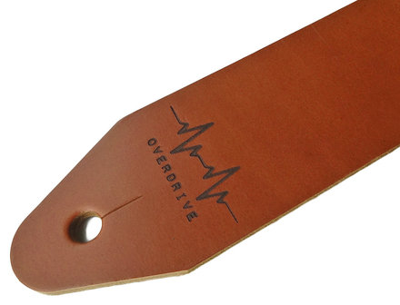 Cognac Full Leather Overdrive Strap
