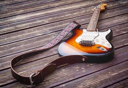 &quot;Woodstock&quot; Full Leather Overdrive Strap