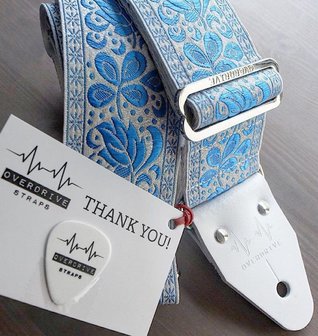 &quot;Boho&quot; Blue/White Overdrive Strap