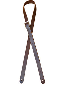 Slim Brown Full Leather Overdrive Straps