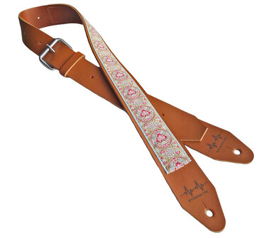 "Bohemian" Full Leather Overdrive Strap - Cognac