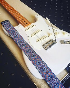 &quot;Oriental&quot; Blue/Vino Overdrive Strap