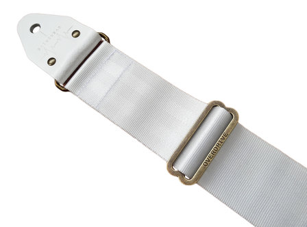 White Guitar Strap