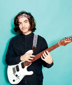 Mario Camarena of CHON - photo by Guitar World Magazine