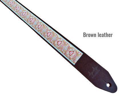 &quot;Bohemian&quot; Full Leather Overdrive Strap - Brown