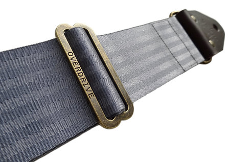 &quot;Smokey&quot; Grey Seatbelt Overdrive Strap