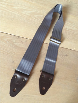 &quot;Smokey&quot; Grey Seatbelt Overdrive Strap