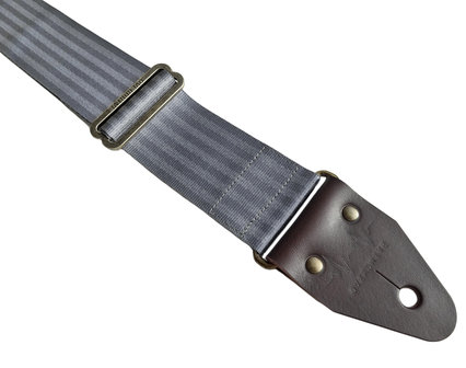 &quot;Smokey&quot; Grey Seatbelt Overdrive Strap