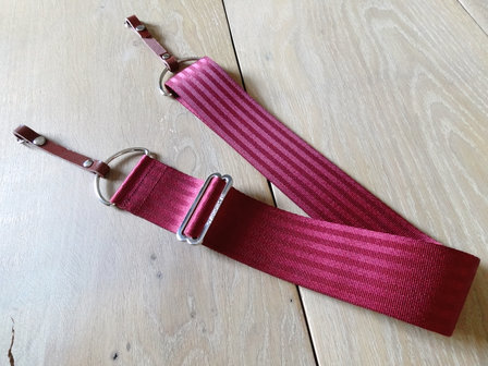 Maroon Seatbelt Strap