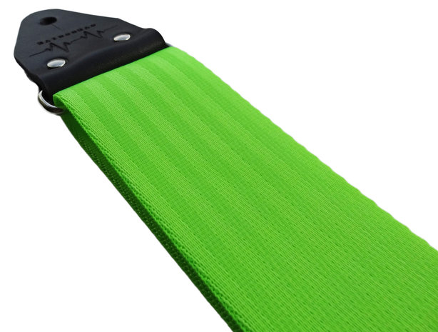 "Lime" Neon Green Seatbelt Overdrive Strap