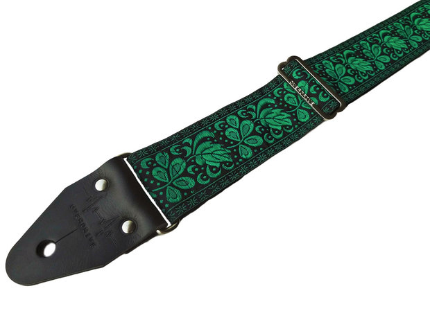 "Boho" Green/Black Overdrive Strap