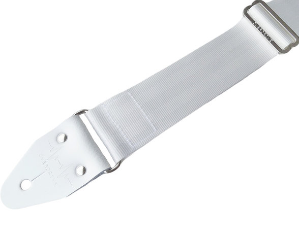 White Guitar Strap