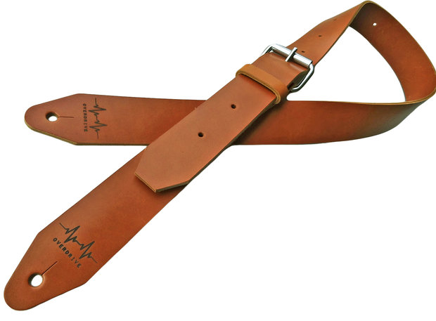 Cognac Full Leather Overdrive Strap