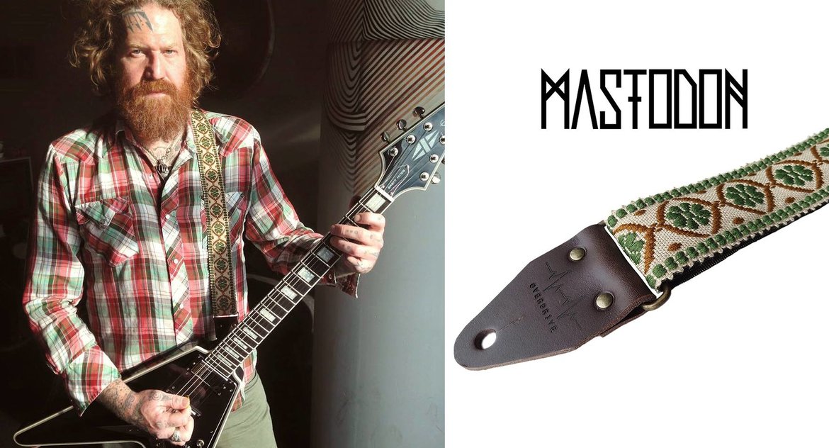 Brent Hinds now also rocks Overdrive Straps! Brent Hinds now also rocks Overdrive Straps!